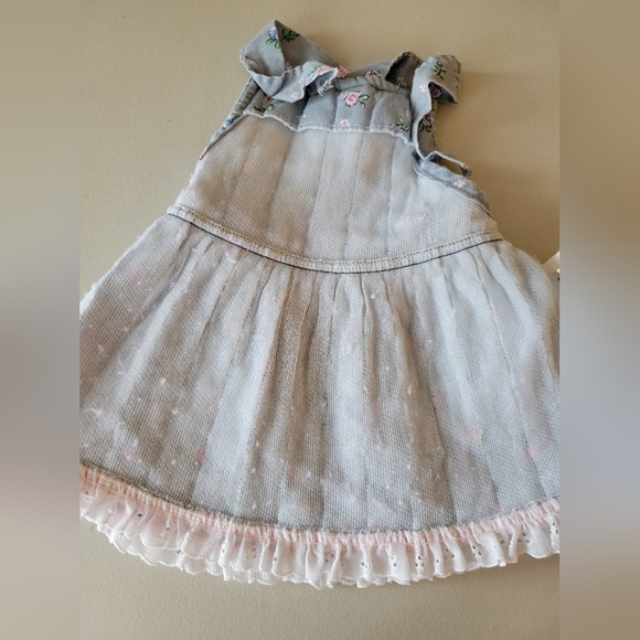 Vintage Probably 1980s Infant Girls Jumper Dress. Size 12 Months - Picture 2 of 14